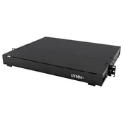 1U Rack Mount Fiber Patch Panel Enclosure (Unloaded)