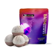 Buns of Cinnamon Luxury Bath Bombs -Set of 10 -  Extra Large - 4.5oz