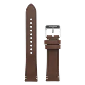 20mm Leather Watch Strap - Brown