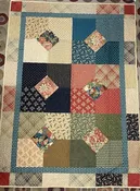 10 Minute Layer Cake Finished Quilt 50x69