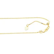 10K Classic Box Chain, 0.79mm
