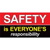CB-004 Safety Everyones Responsibility Banner