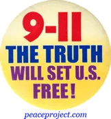 9/11 The Truth Will Set Us Free – Button / Pinback or Magnet (1.75″)