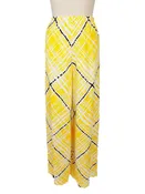 1960s Mr. Dino Geometric Palazzo Pants