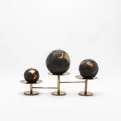 3-Top Mobile Sphere Pedestal by Patrick Coard Paris