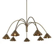 Amabella Chandelier - Aged Antique Brass Iron