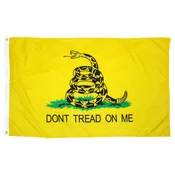 Don't Tread On Me Flag With Grommets 3 X 5 Feet