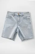 Girls Raw Hem Jort