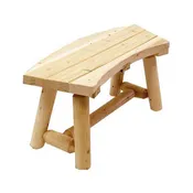 3' Curved Bench