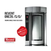 REVENT ONE26 /S/G/ – Round Single Rack Gas Oven
