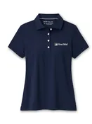 First Mid Short Sleeve Button Polo