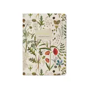 A6 Passport Notebook - Greens and Flowers