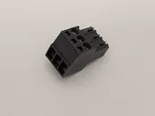 3 position terminal strip for external power and I/O connections