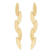14 Karat Italian Gold Dangle Earrings