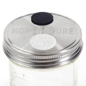 6 pc. 'Wide Mouth' Culture Jar Lid with Port & Filter