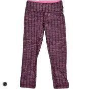 Athletic Capris By Lululemon In Purple, Size: Xs