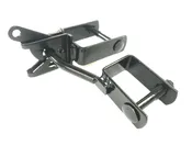 BLACK 1-1/2x2"squareCLAMPon gravityLATCH