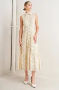 Sara Lace Midi Dress