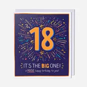 18 It's The Big One 18th Birthday Card