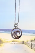Mini Newport Wave Pendant — Jason & Co.