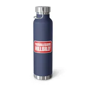 Troublesome Hillbilly – THE BOTTLE (navy)