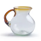 Amber Rim Bola Pitcher - 80 oz