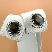 Smoky Quartz Earrings