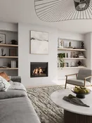 Camina & Schmid Lina G Traditional Gas Fireplace — Gilbert Fireplaces & BBQs