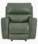 LUXE COLLECTION LAREDO POWER LEATHER RECLINER