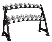 HOIST® 2-Tier Horizontal Beauty Bell Rack (CF-3462-2)