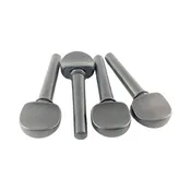 Anton Breton VP-140 Violin Tuning Pegs Ebony 4/4 - Set of 4