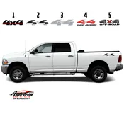 Dodge Ram 4x4 Decals