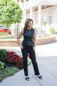After-Hours Leatherette Top