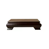 10.25" Reddish Brown Wood Rectangular Display Stand Riser Easel ws4186CS