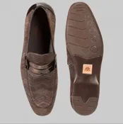 Mezlan Terzo Loafer (Brown) — Pinpoint Resource Fine Wear of Oklahoma City