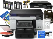 Epson F2270 DTG/DTF Hybrid Printer DTF Bundle