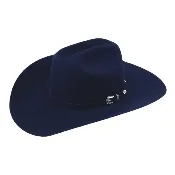 American Hat 7X Midnight Blue Felt Cowboy Hat 4 1/4″ Brim