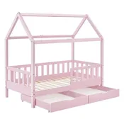 2026 Cama infantil Marli 90 x 200 cm con cajones de almacenamiento