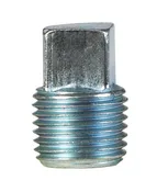 1/4 In. Mpt Galvanized Square Head Plug For Plumbing Applications