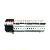 ABB Circuit Breakers (3)S203 (1)S202 (4)S201 w/Surge Protectors