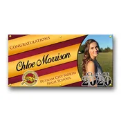 Graduation Banner 2’x4′ (Option 3)