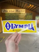 Olympia Brewing Bow-Tie Style Logo Bumper Sticker
