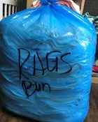 Cloth Diaper Cotton Rags – Apprx 10 lbs/ bag.