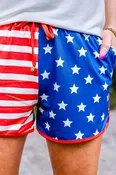 All American Drawstring Shorts #JLW001