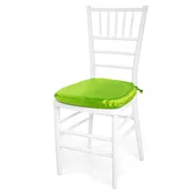Lime Dupioni Chair Pad