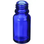 10 ml Cobalt Blue Glass Boston Round Dropper Bottle 18mm Neck Finish