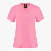 #E165 / Basic Training Women's V-Neck Tee (Set-In Sleeves)