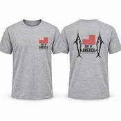 Fishin' Day Apparel Men's Gulf of America T-Shirt - Heather Gray