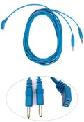 12 foot, Bipolar, Blue cable, Angled, Non-Sterile - Box of 10