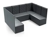1926 - Button Tufted  - Modular Seating Collection G2 - Made in USA